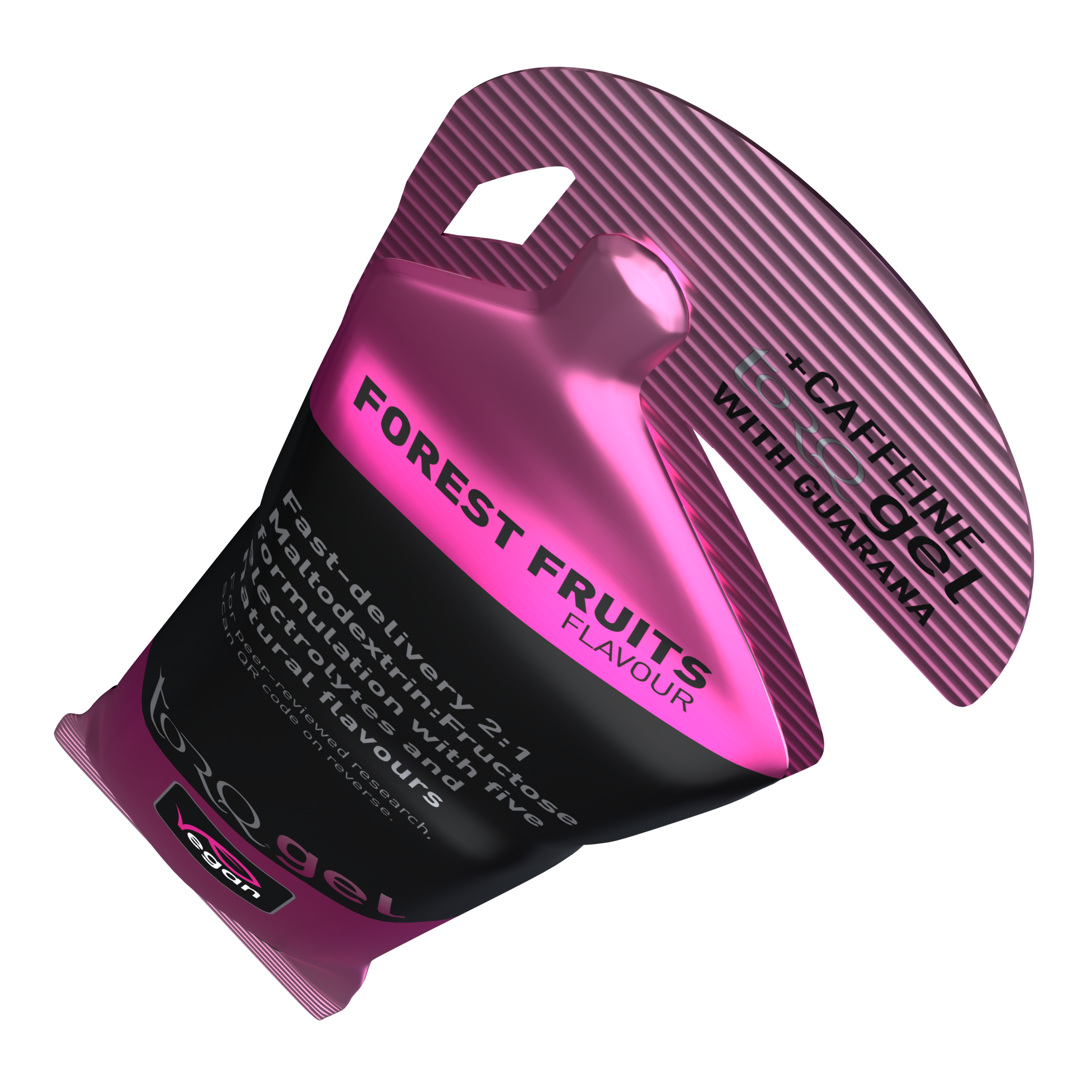 Sportgel Skogsbär med Koffein (Guarana) - Bild 3