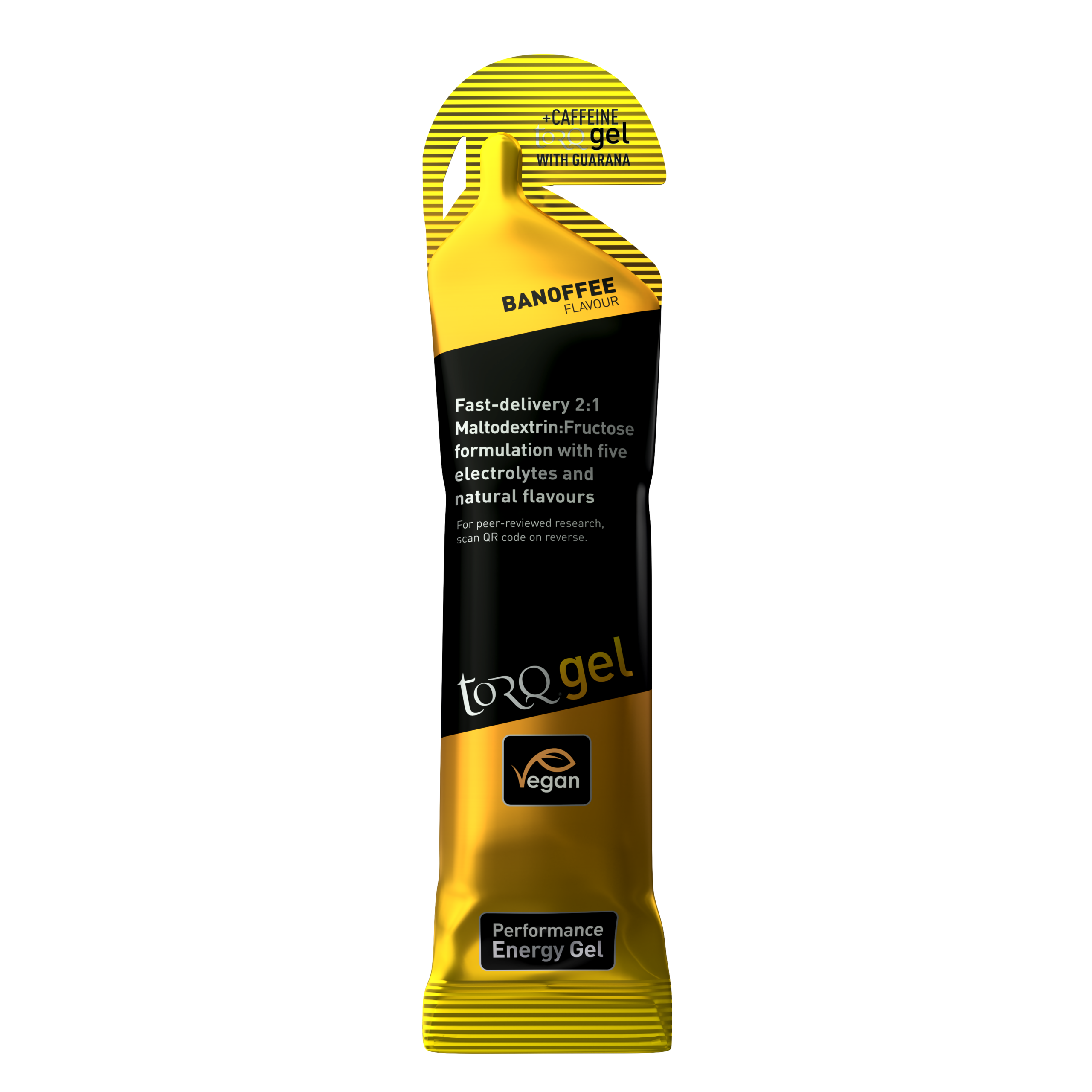 Sportgel Banan & Kola med Koffein (Guarana)