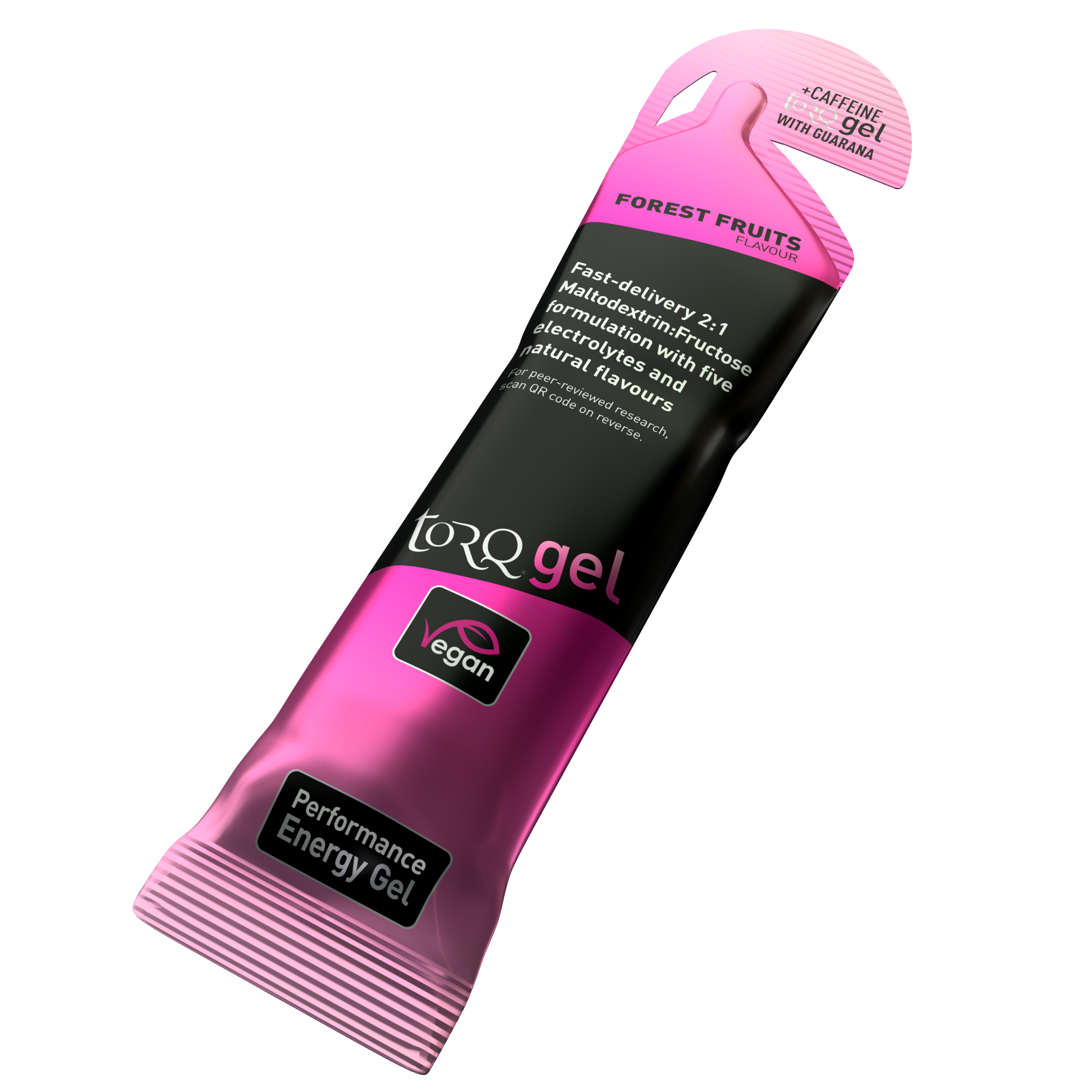 Sportgel Skogsbär med Koffein (Guarana) - Bild 2